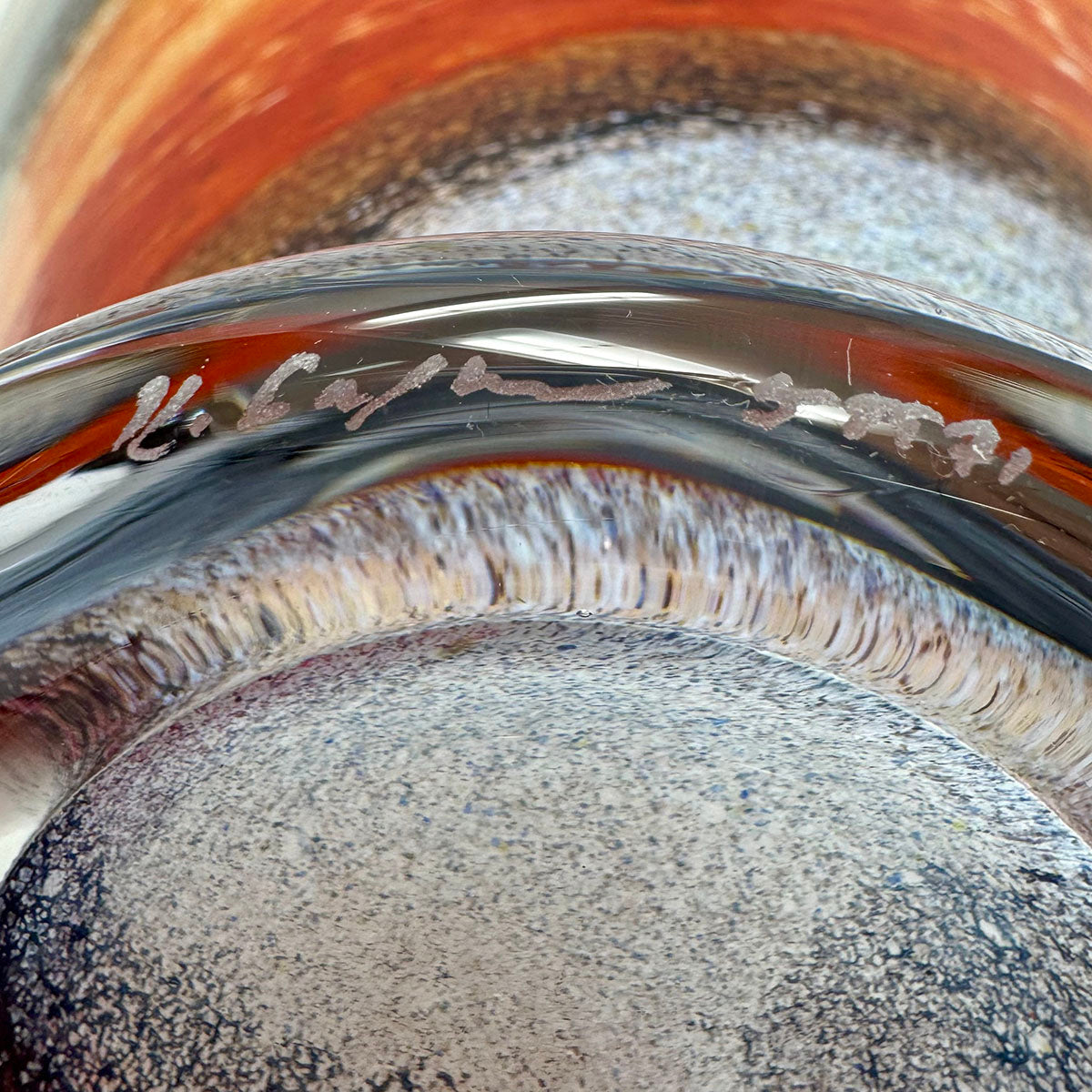 Large Twister Bowl by Kjell Englman