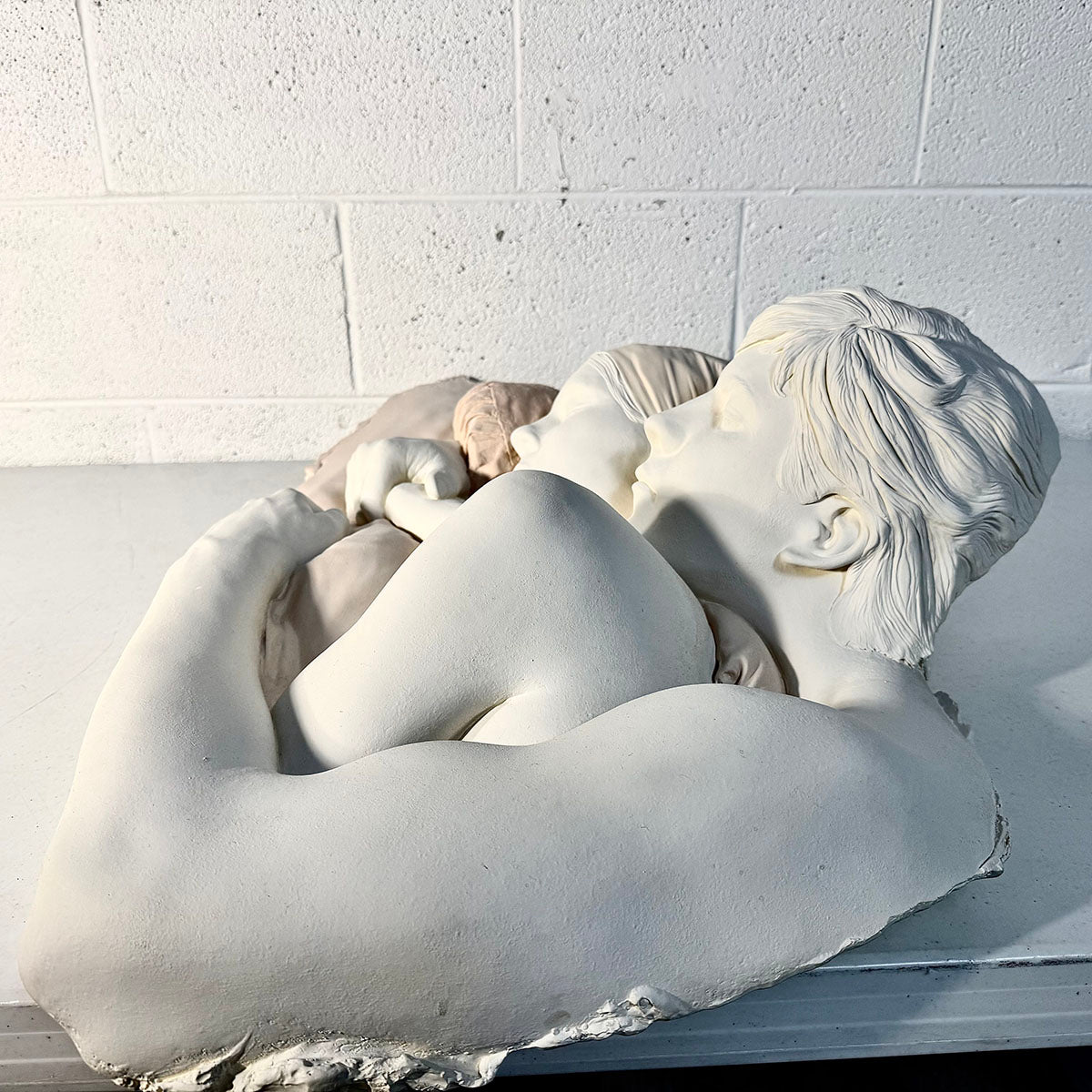 "Lovers" signed and dated 11/95