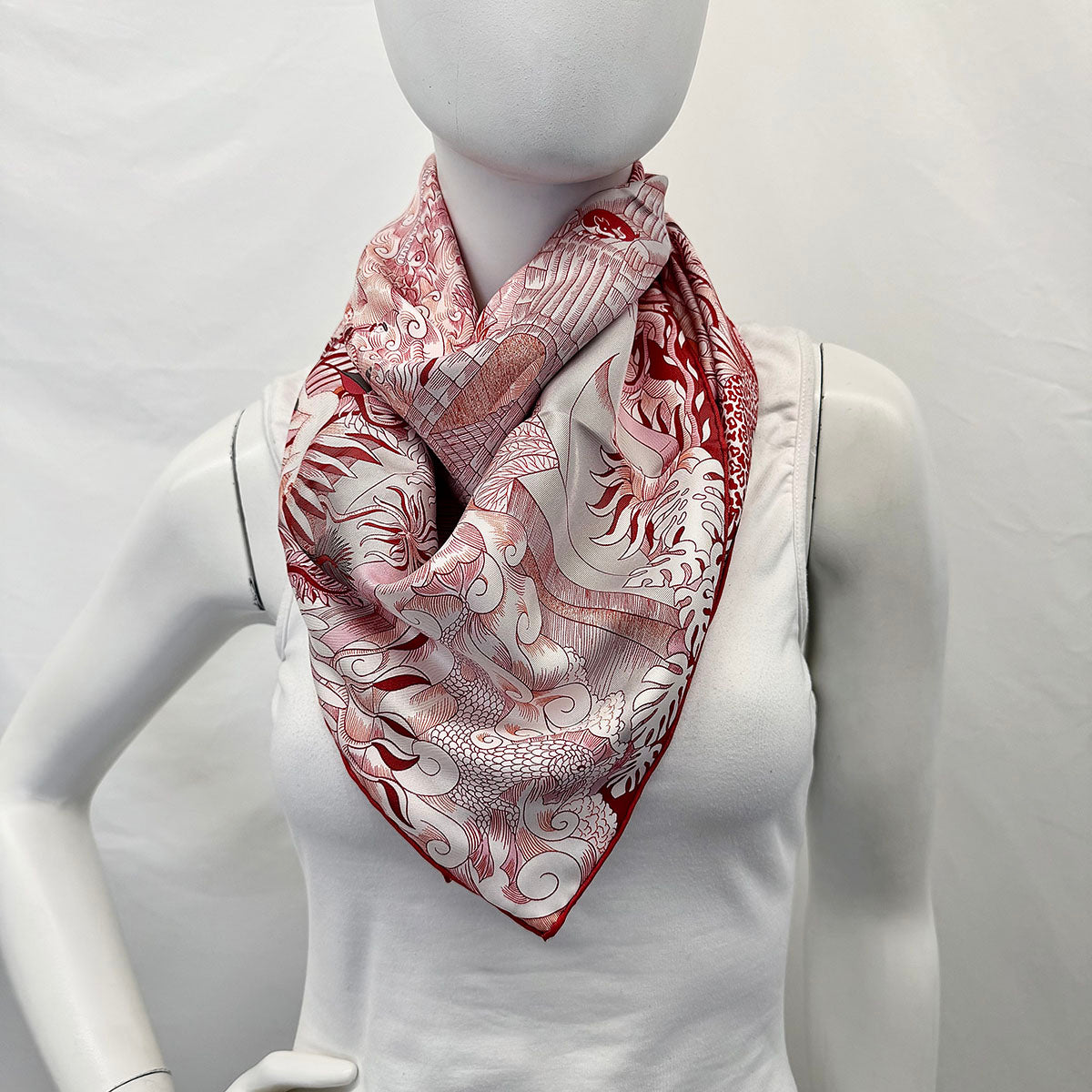 Hermes "Cosmographia Universalis" Scarf
