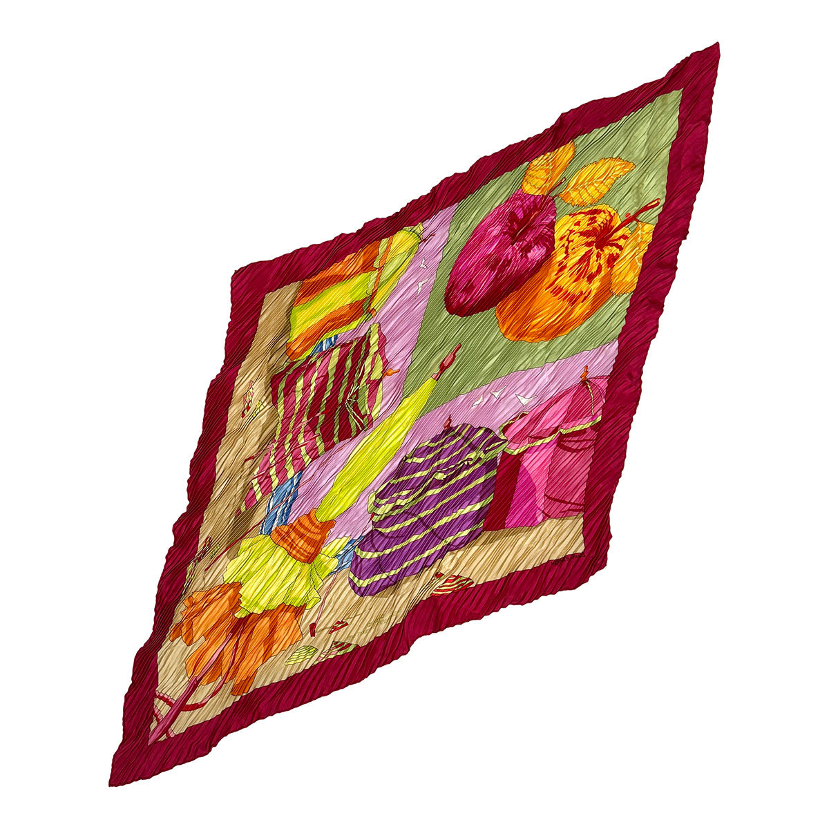 Hermes "Charmes des Plages Normandes" Scarf