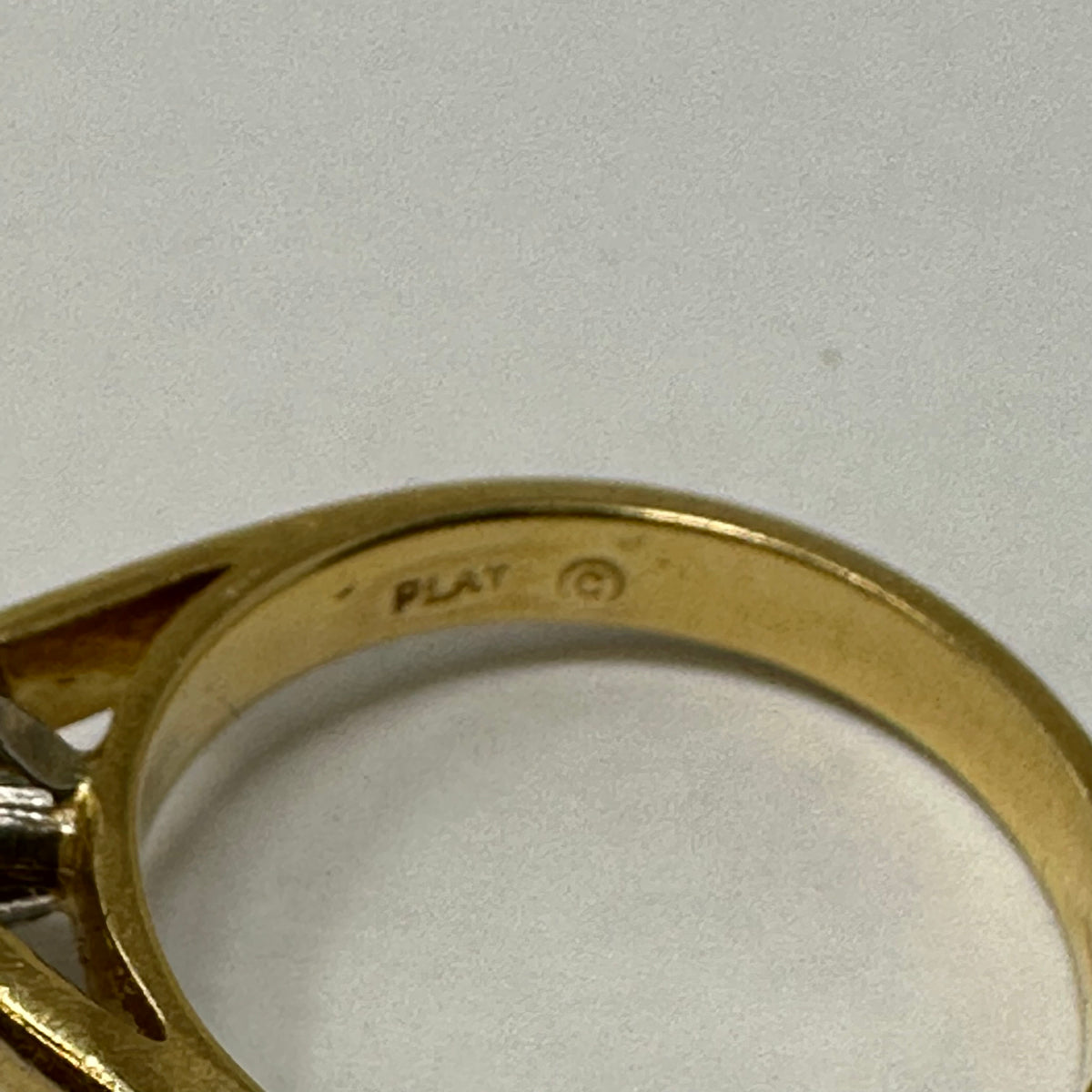 18K Gold Ring with 0.71 Marquise Cut Diamond