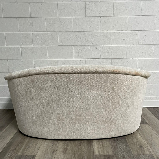 Cream Loveseat