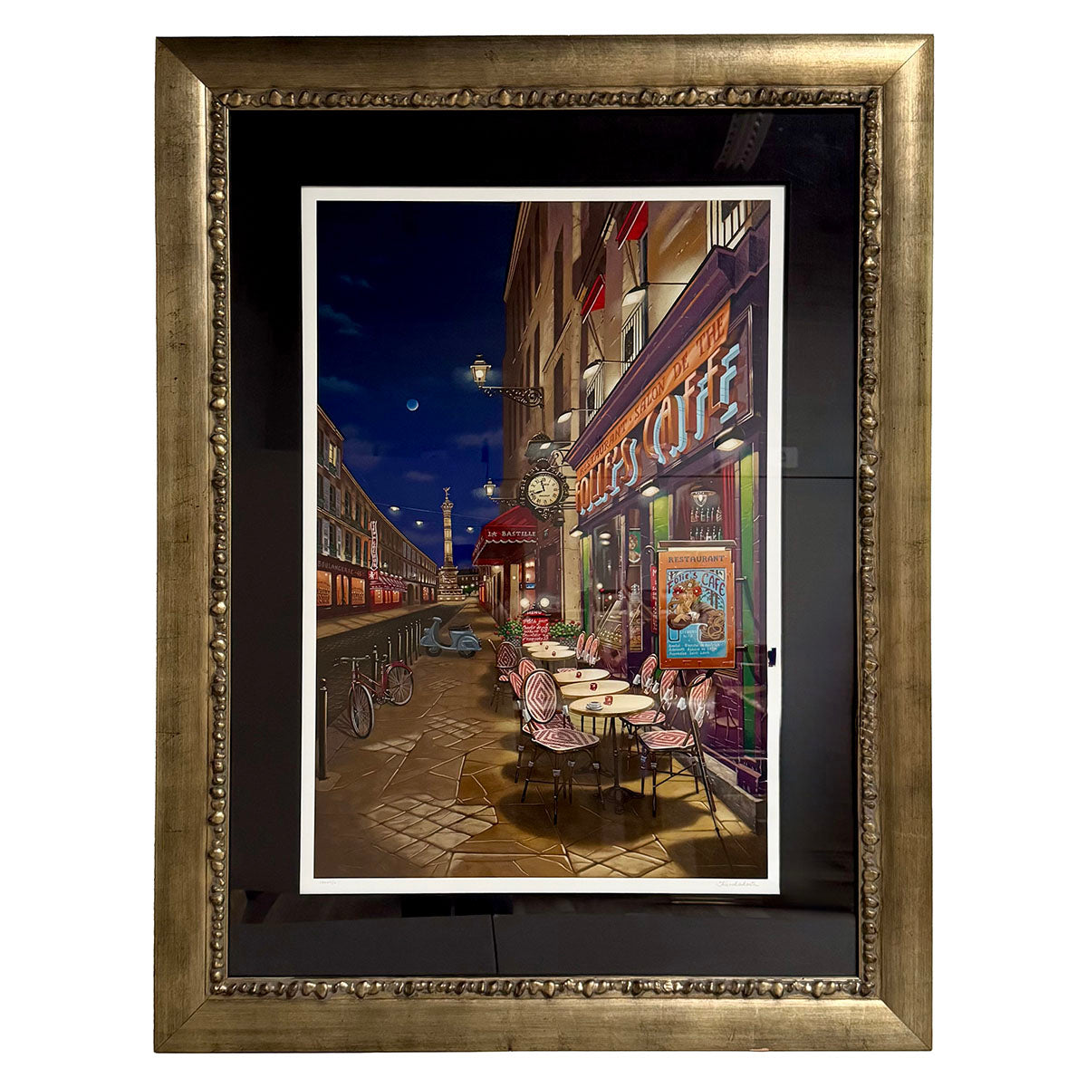 "Folies Cafe" Signed and Numbered LXXVIII/C