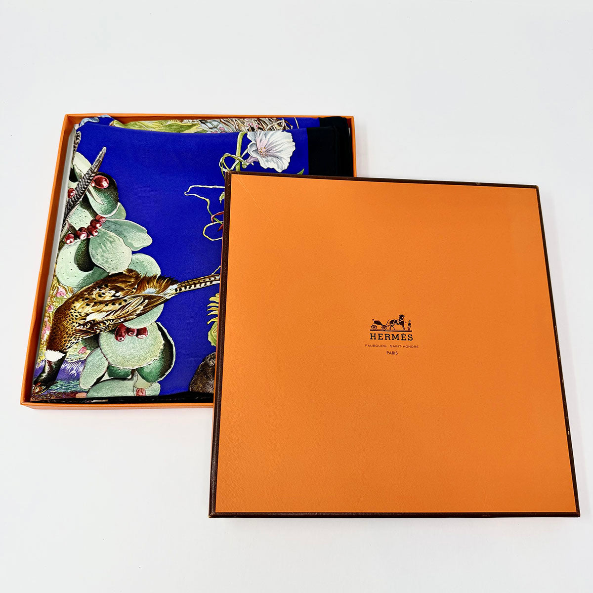Hermes " Faune Et Flore Du Texas" Scarf
