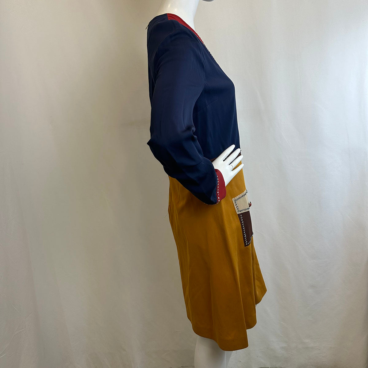 Gucci Color Block Dress