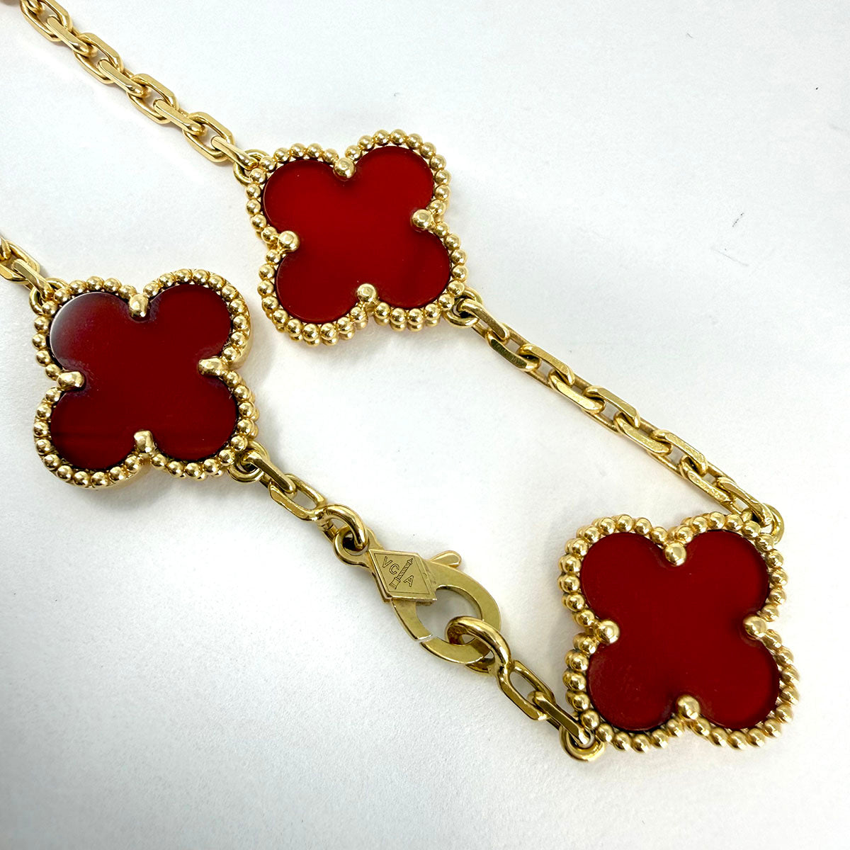 Van Cleef & Arpels Vintage Alhambra 5 Motif Bracelet
