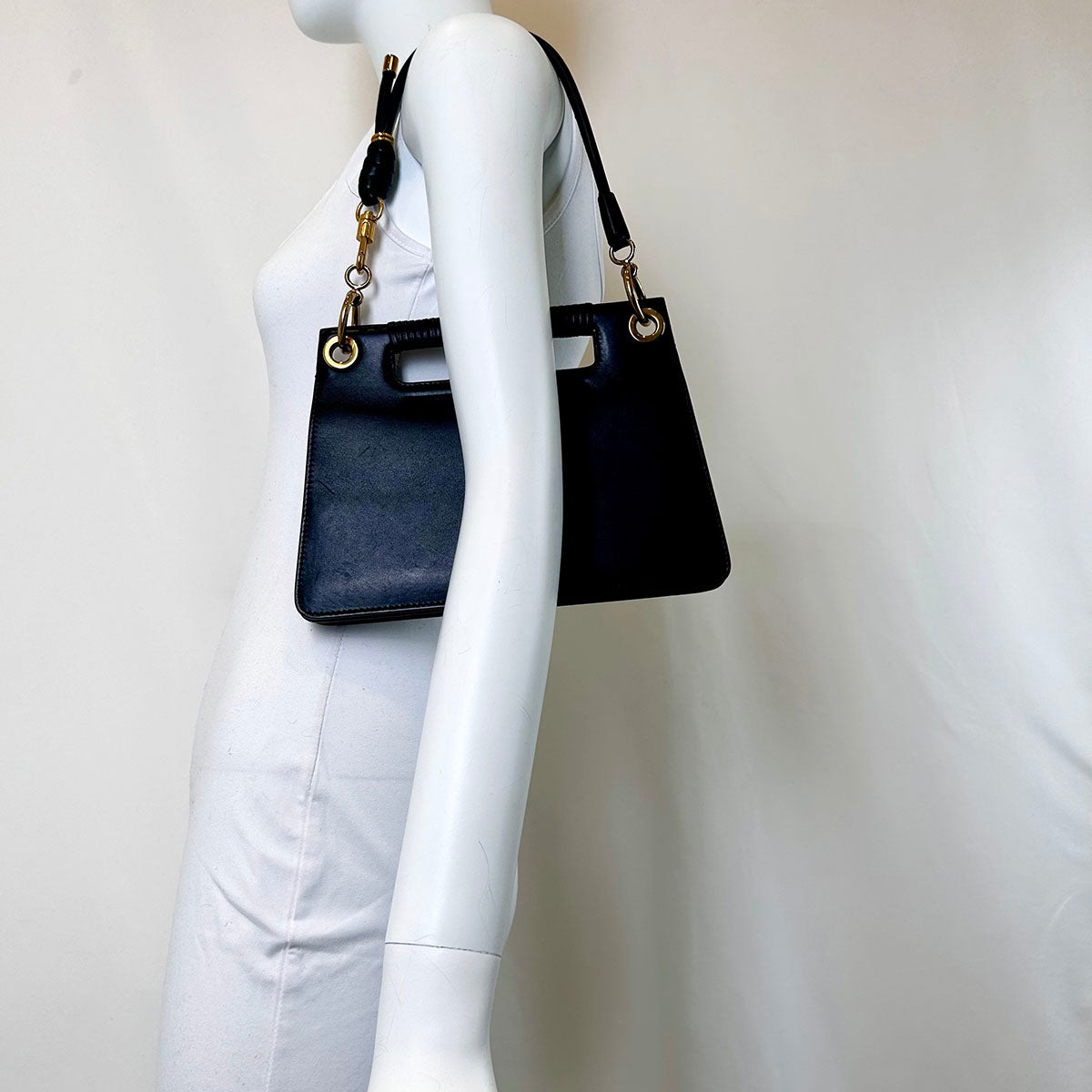 Givenchy Leather "Whip" Shoulder Bag