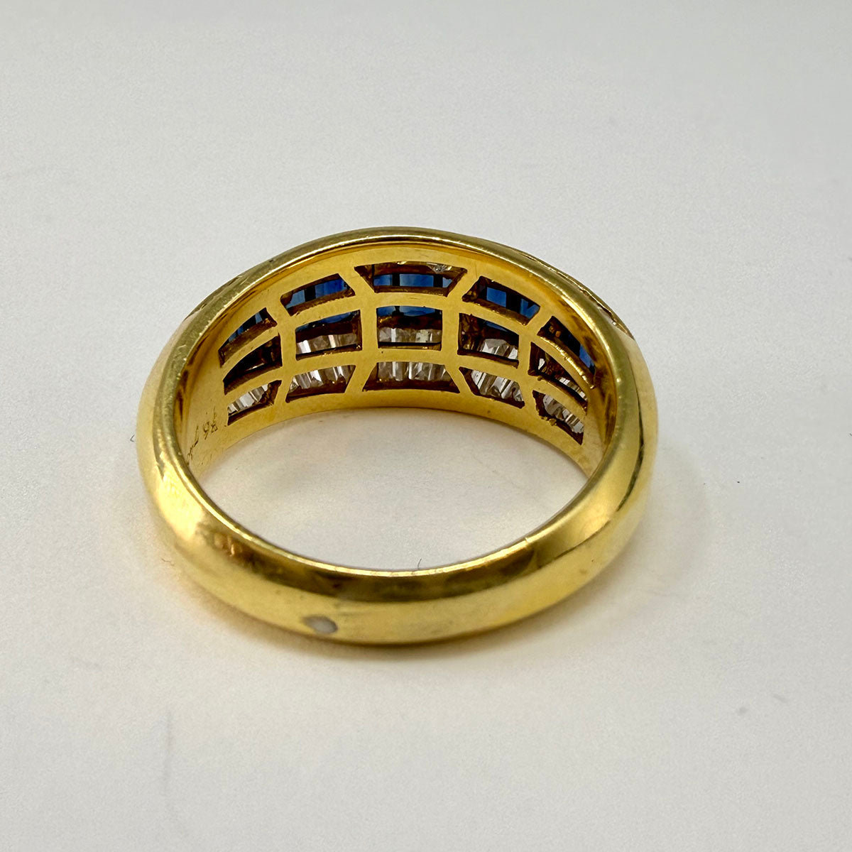 Picchiotti 18K Gold Sapphire and Diamond Ring