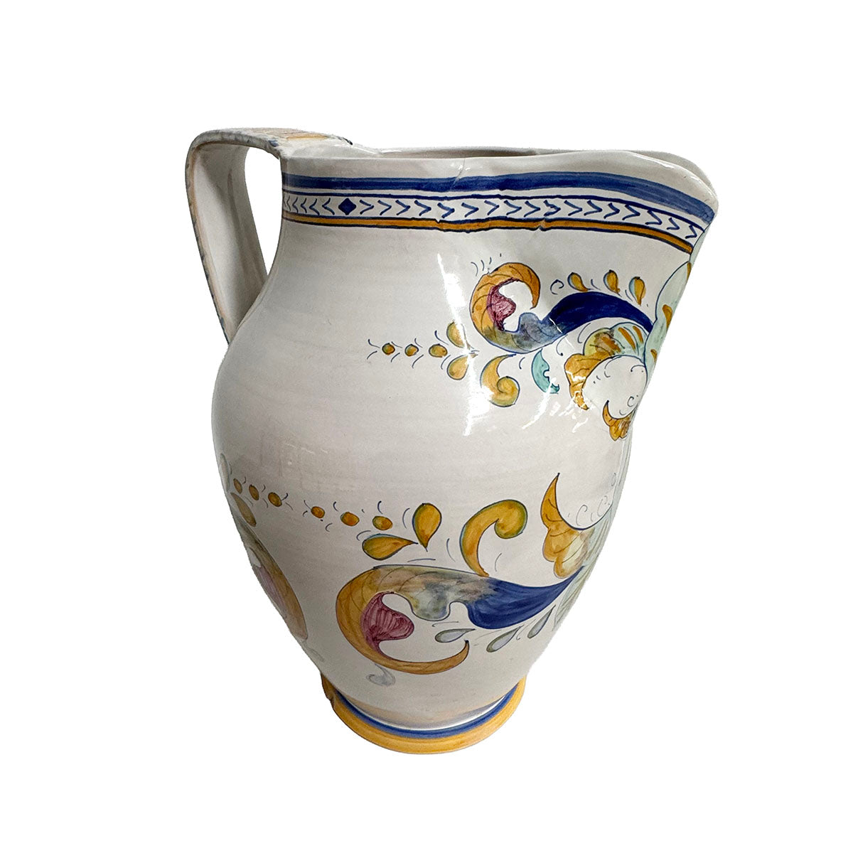 Large Deruta Floor Pitcher
