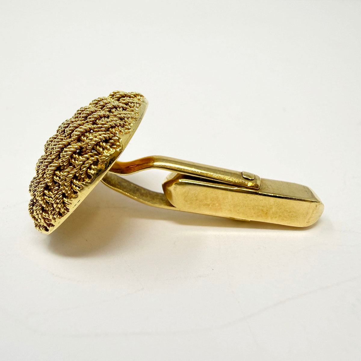 18K Gold Cuff Links