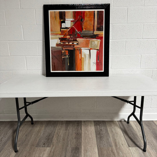 "Piano in Red" Signed and Numbered 205/480 (COA included)