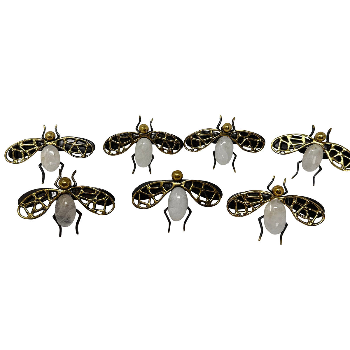 Set of 6 Vida Faenza & Leopard Reversible Round Placemats