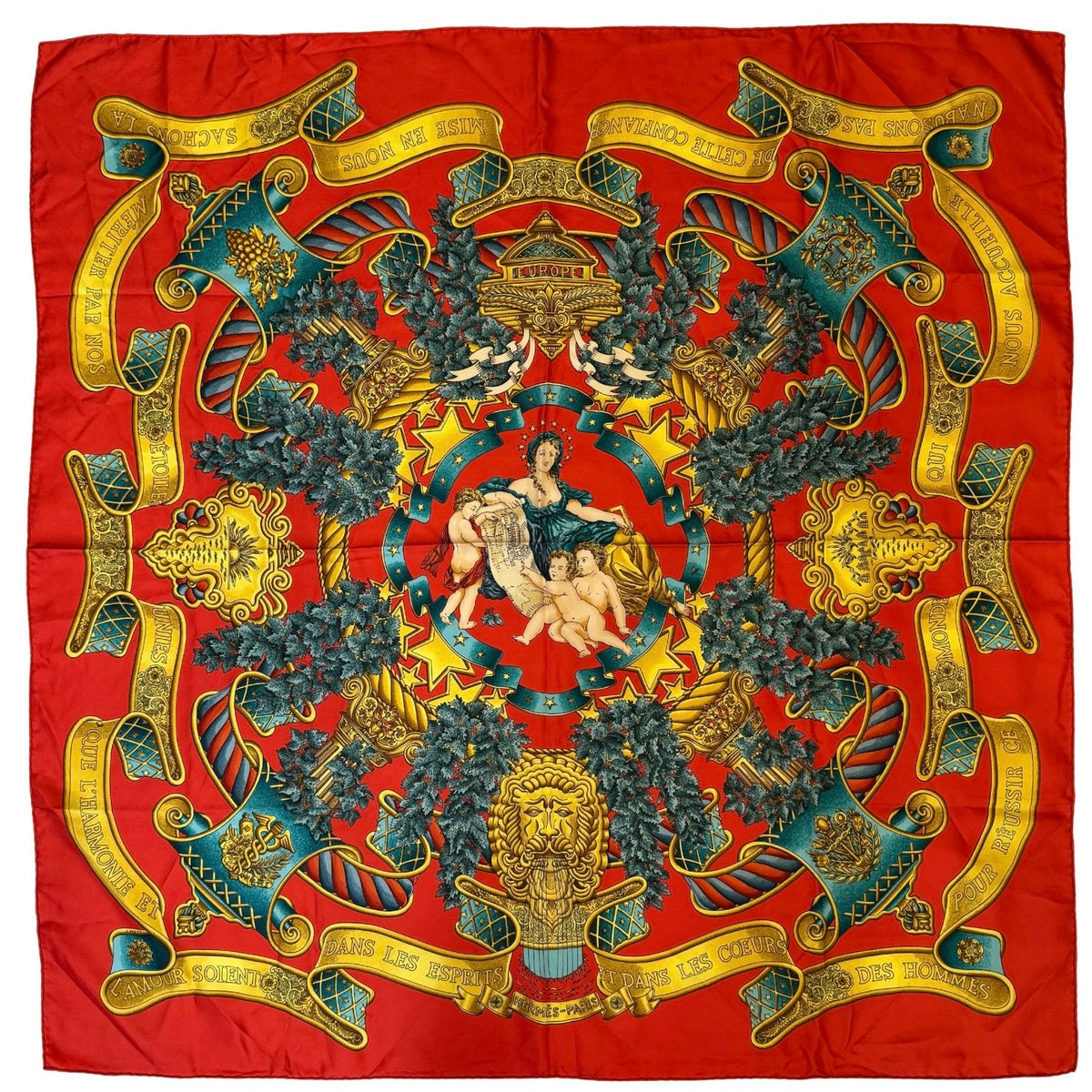 Hermes "Europe" Scarf