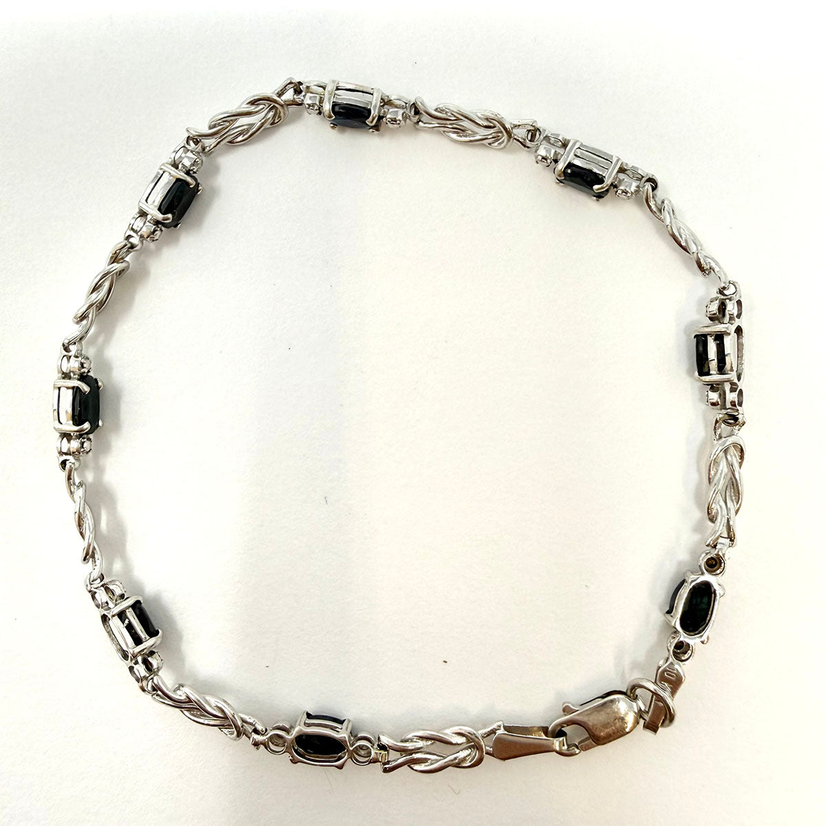 Sapphire and Diamond Bracelet