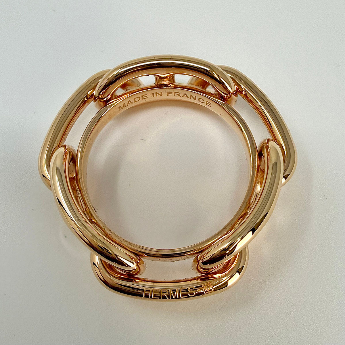 Hermes Chaine D'Ancre Scarf Ring