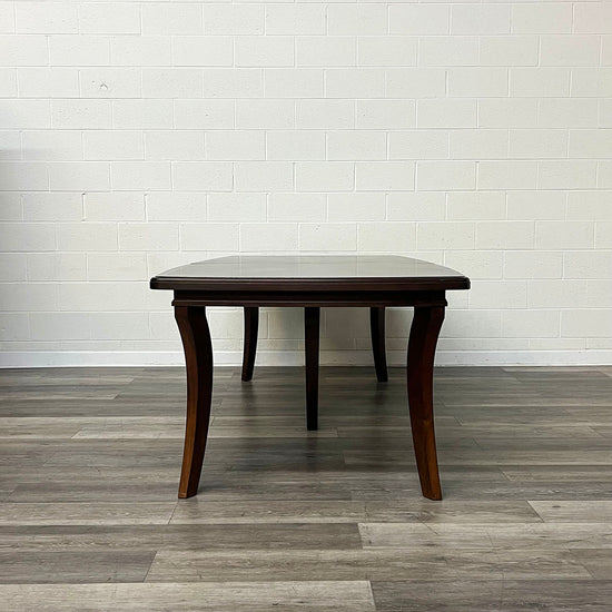 Mahogany Table With Sapelli Top