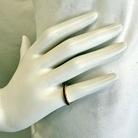 Tiffany & Co. Gold Ring with 28 Rubies