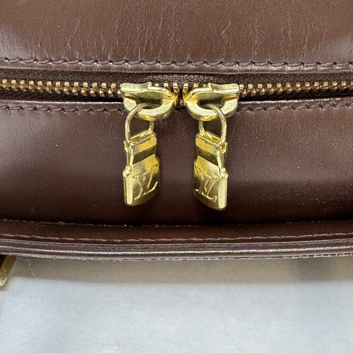 Louis Vuitton Damier Ebene Sarria Horizontal Handle Bag