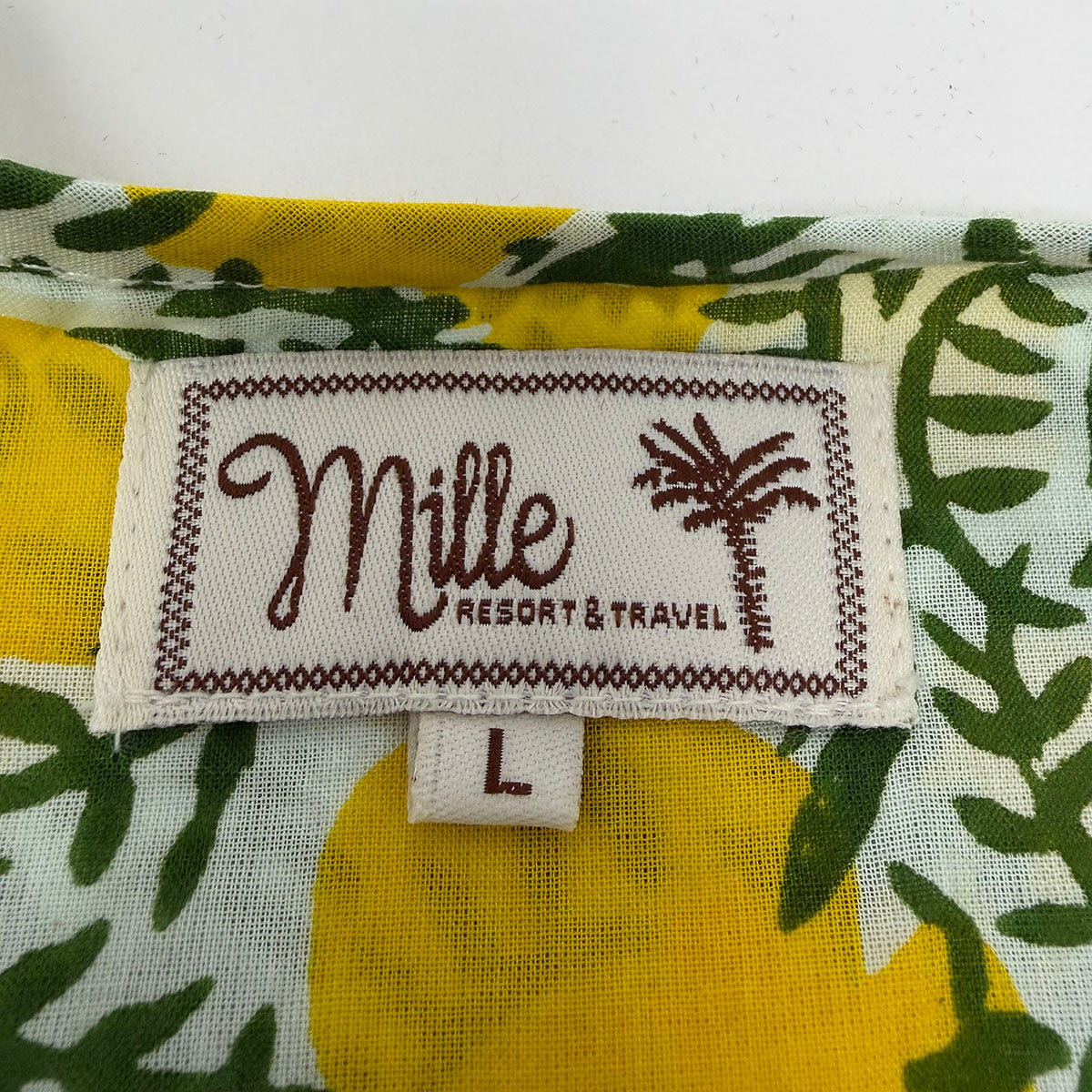 Mille Dress with Lemon Print