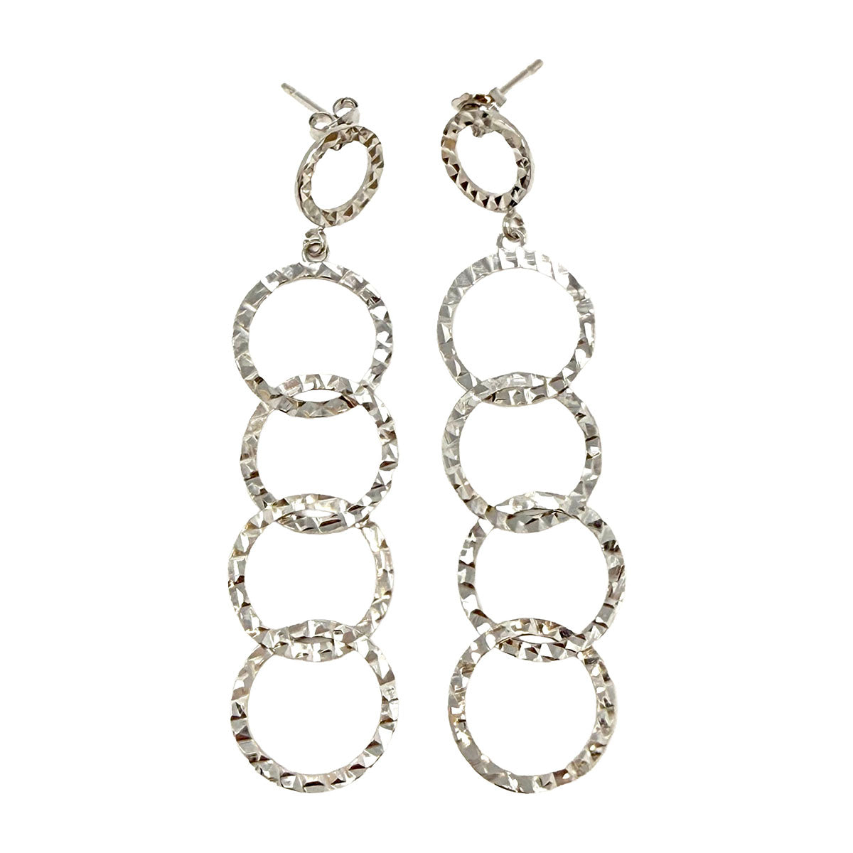 Dangle Hoop Earrings