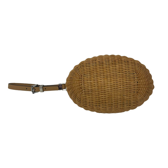 Michael Kors Collection Peatnut Gramercy Minaudiere Wristlet