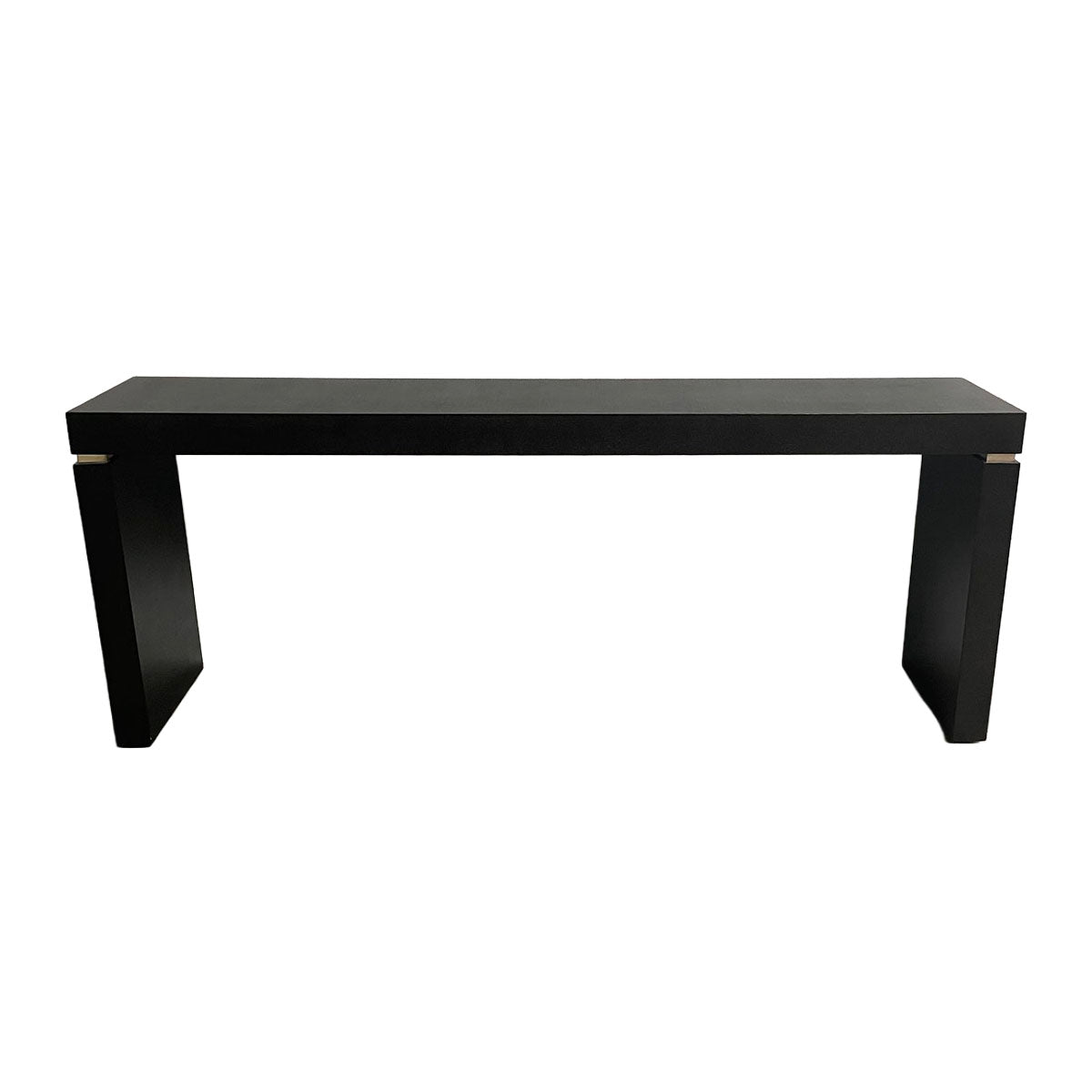 Console Table with Textured Finish