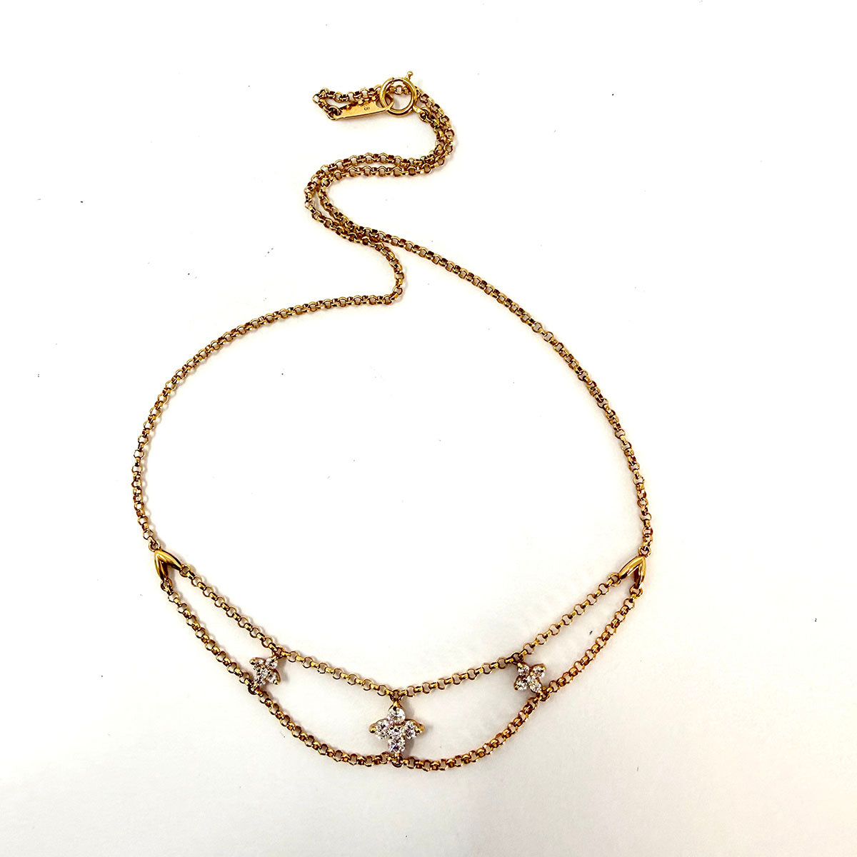 18K Diamond Necklace