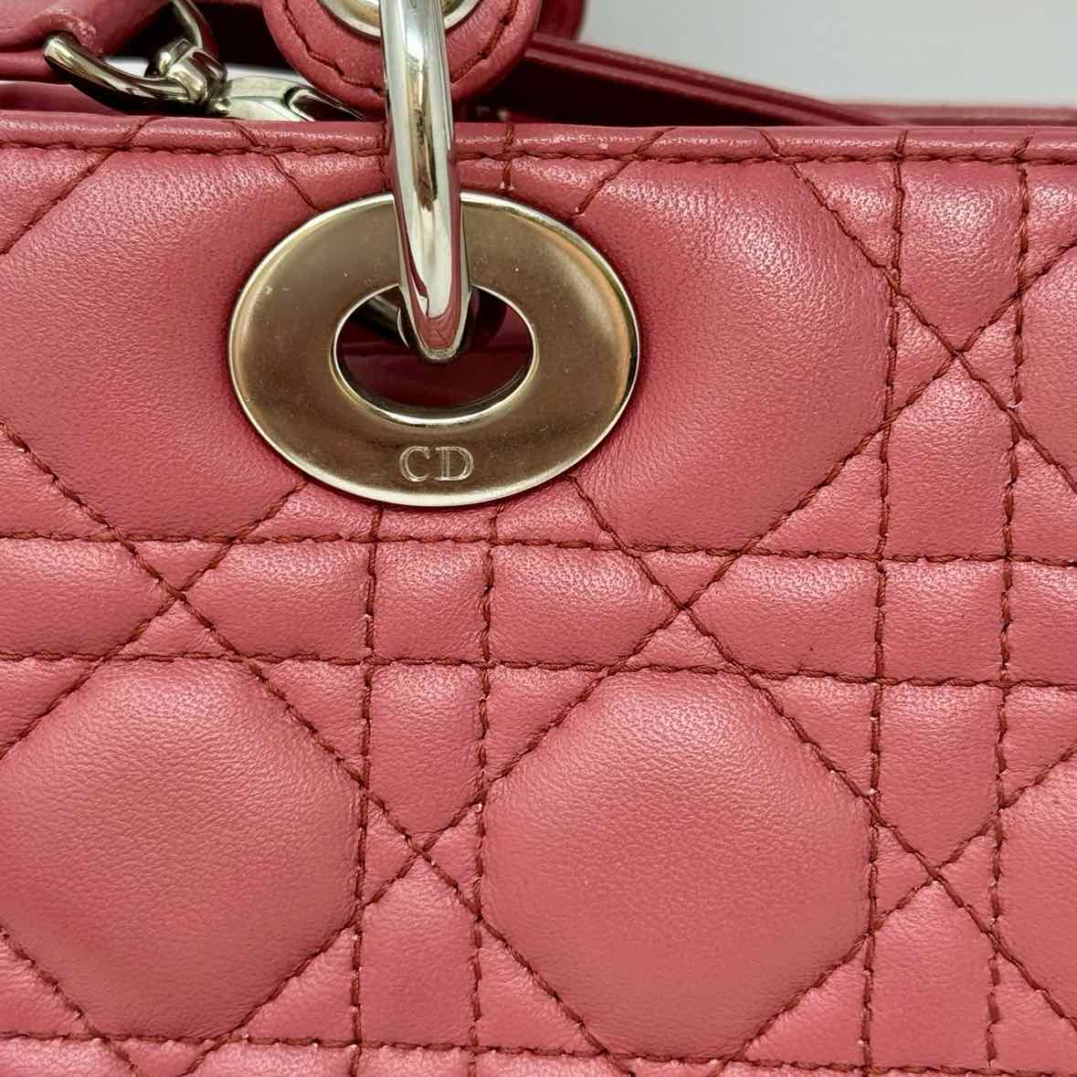 Christian Dior 2012 Medium Cannage Lady Dior Bag