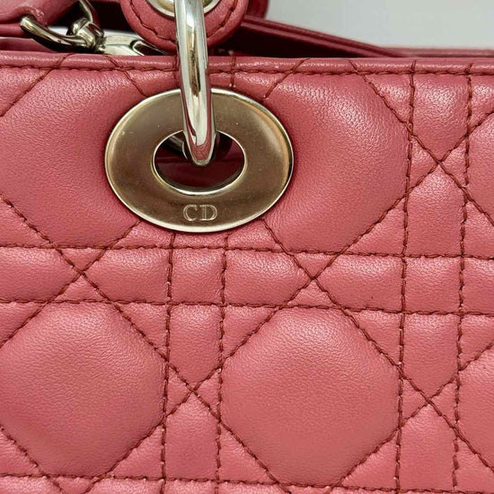 Christian Dior 2012 Medium Cannage Lady Dior Bag