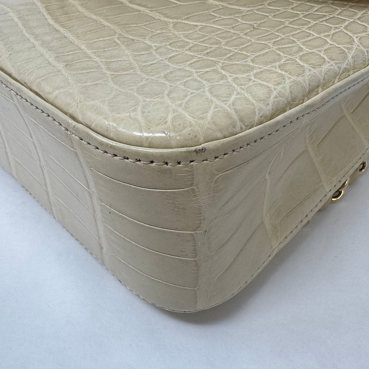 Chanel Medium Alligator Classic Double Flap Bag