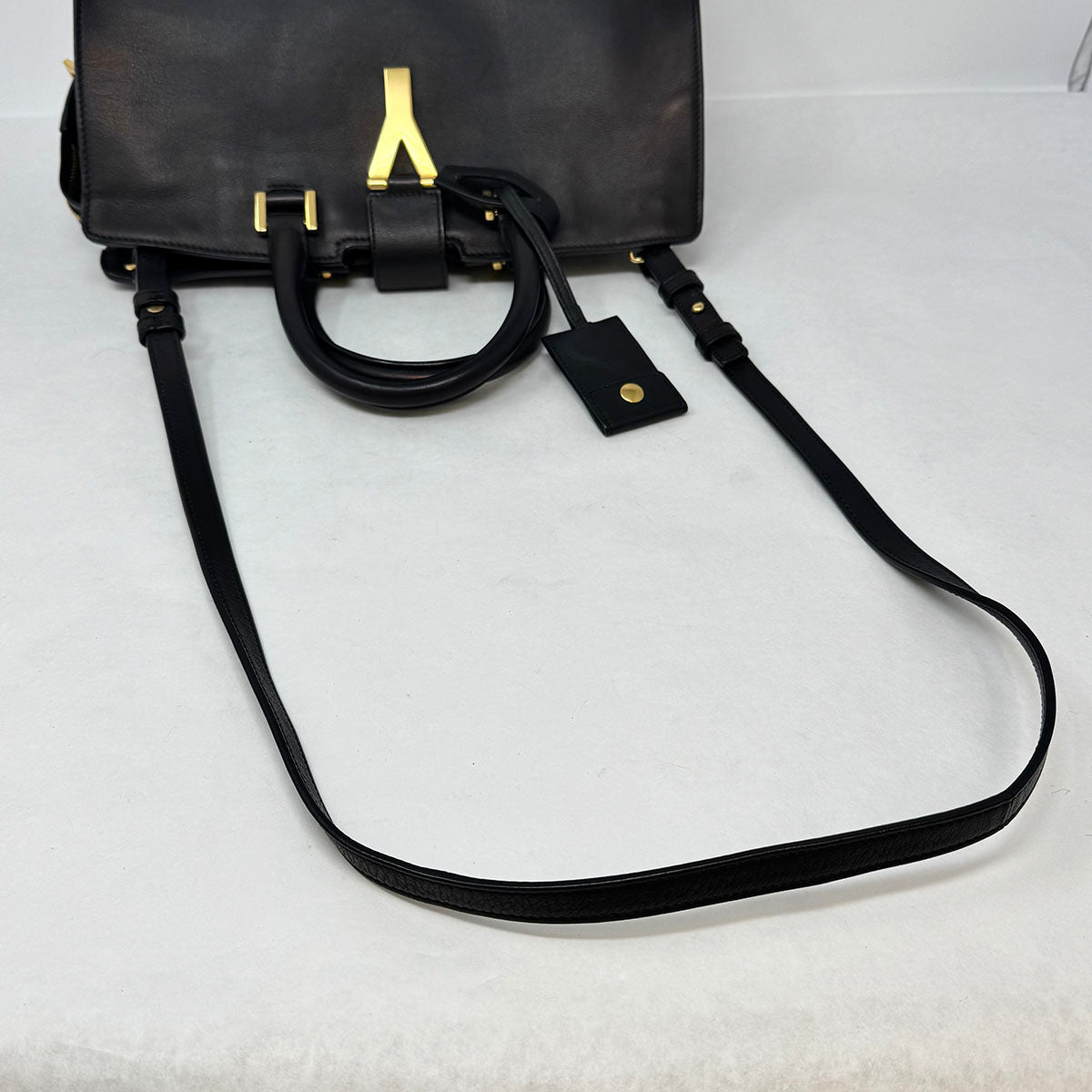 Saint Laurent Cabas Chyc Small with Shoulder Strap