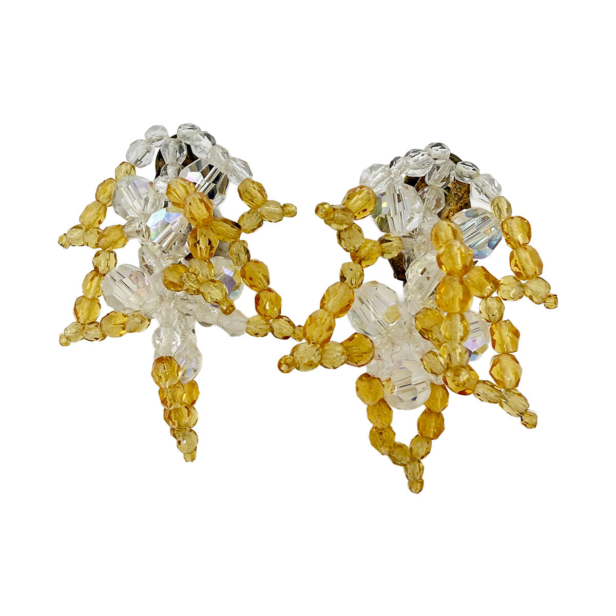 Coppola e Toppo Crystal Cluster Earrings