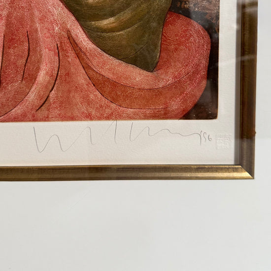 "Lesson III" Etching Aquatint 58/175 Signed