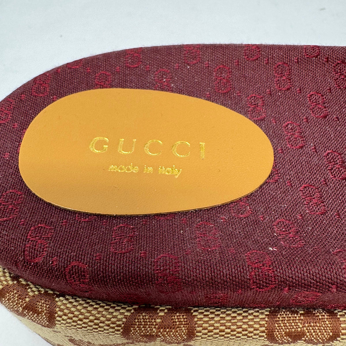 Gucci GG Canvas Slides