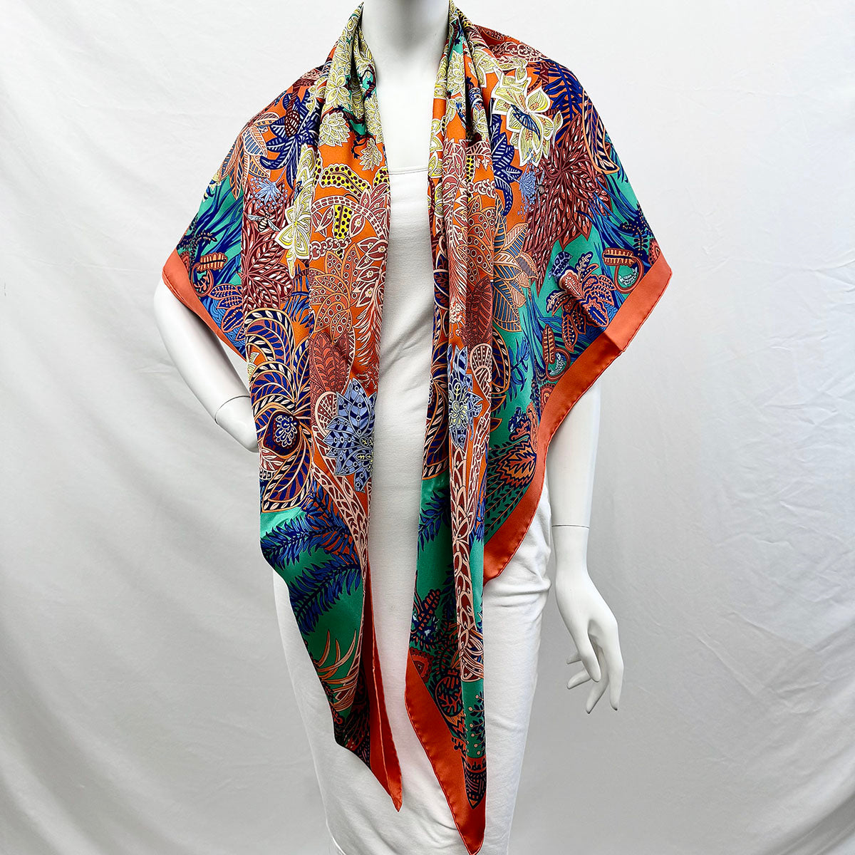 Hermes "Les Maitres de la Foret" Shawl