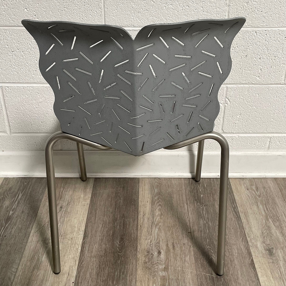 Pair Of Metal Outdoor/Indoor Chairs