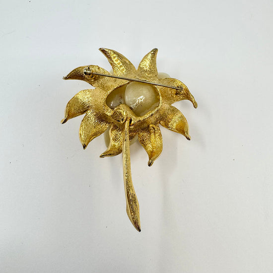 Boucher Vintage 1960 Rare Lily Brooch Pin