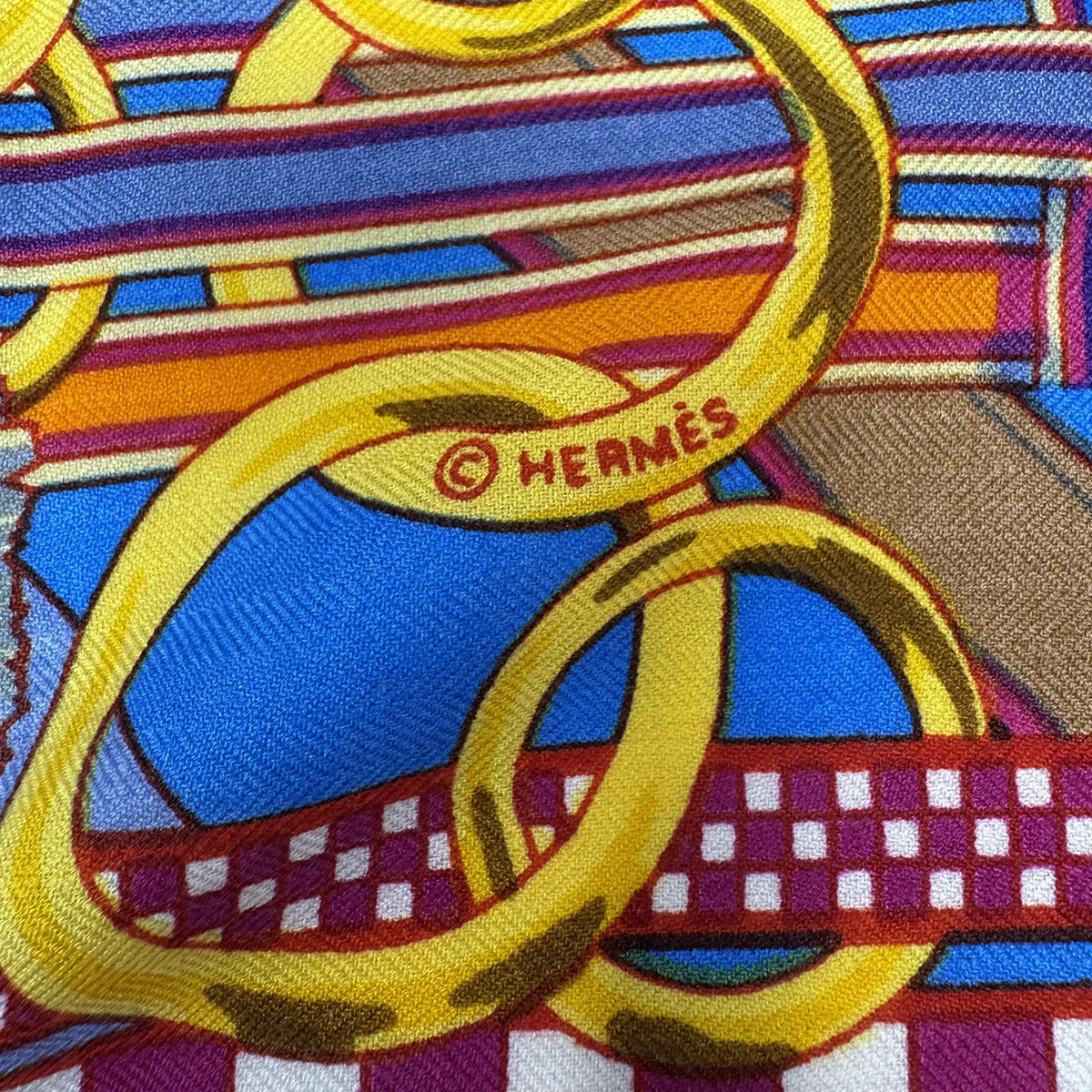 Hermes "Brides et Gris-Gris" Cashmere Shawl