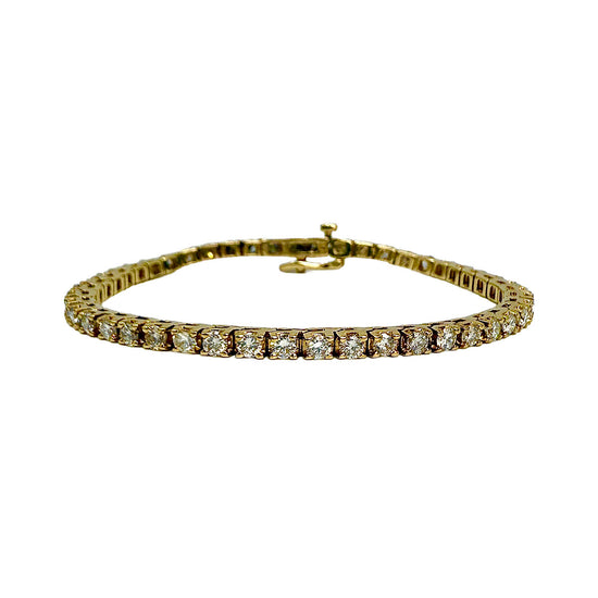 14K Gold Diamond Tennis Bracelet
