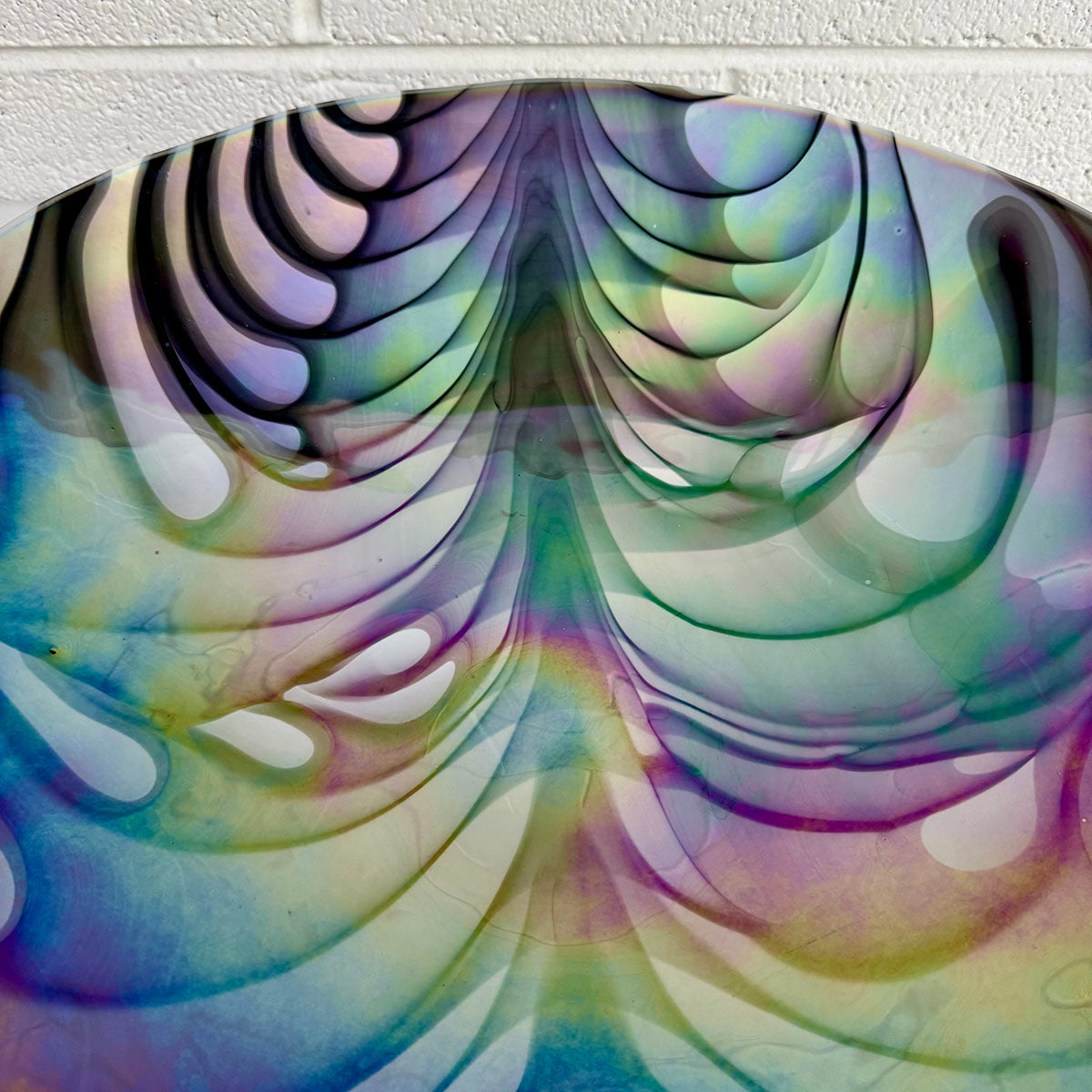 Decorative Glass Centerpiece Bowl