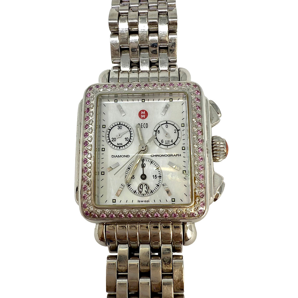Michele Diamond Chronograph Watch