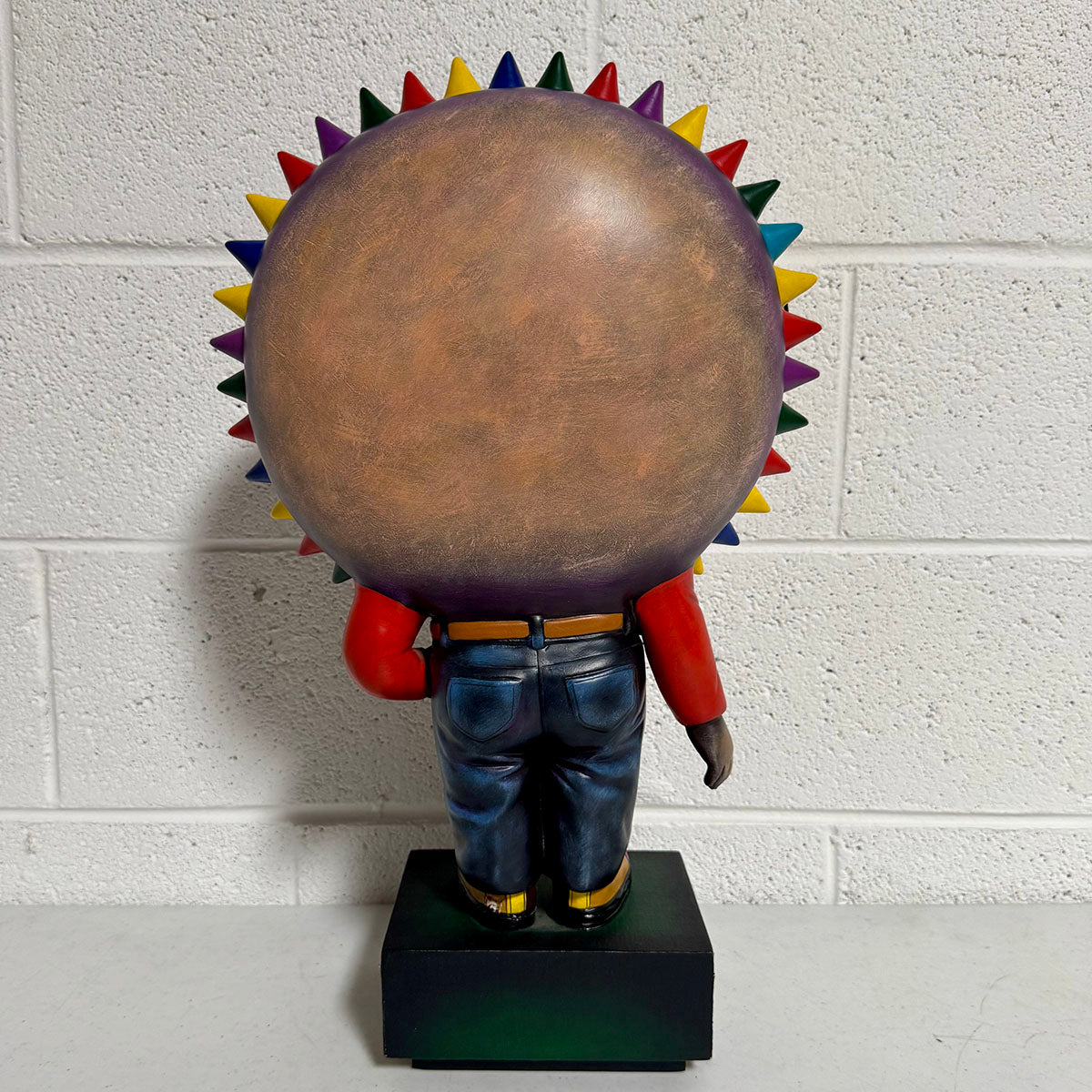 Sergio Bustamante Sun Figure Standing Sculpture