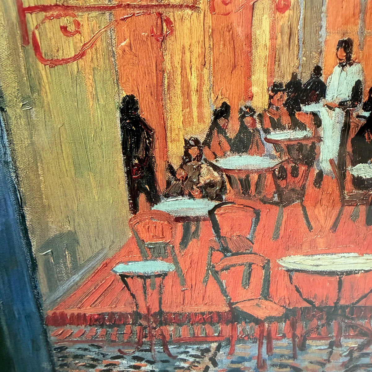 Cafe Street Scene Print