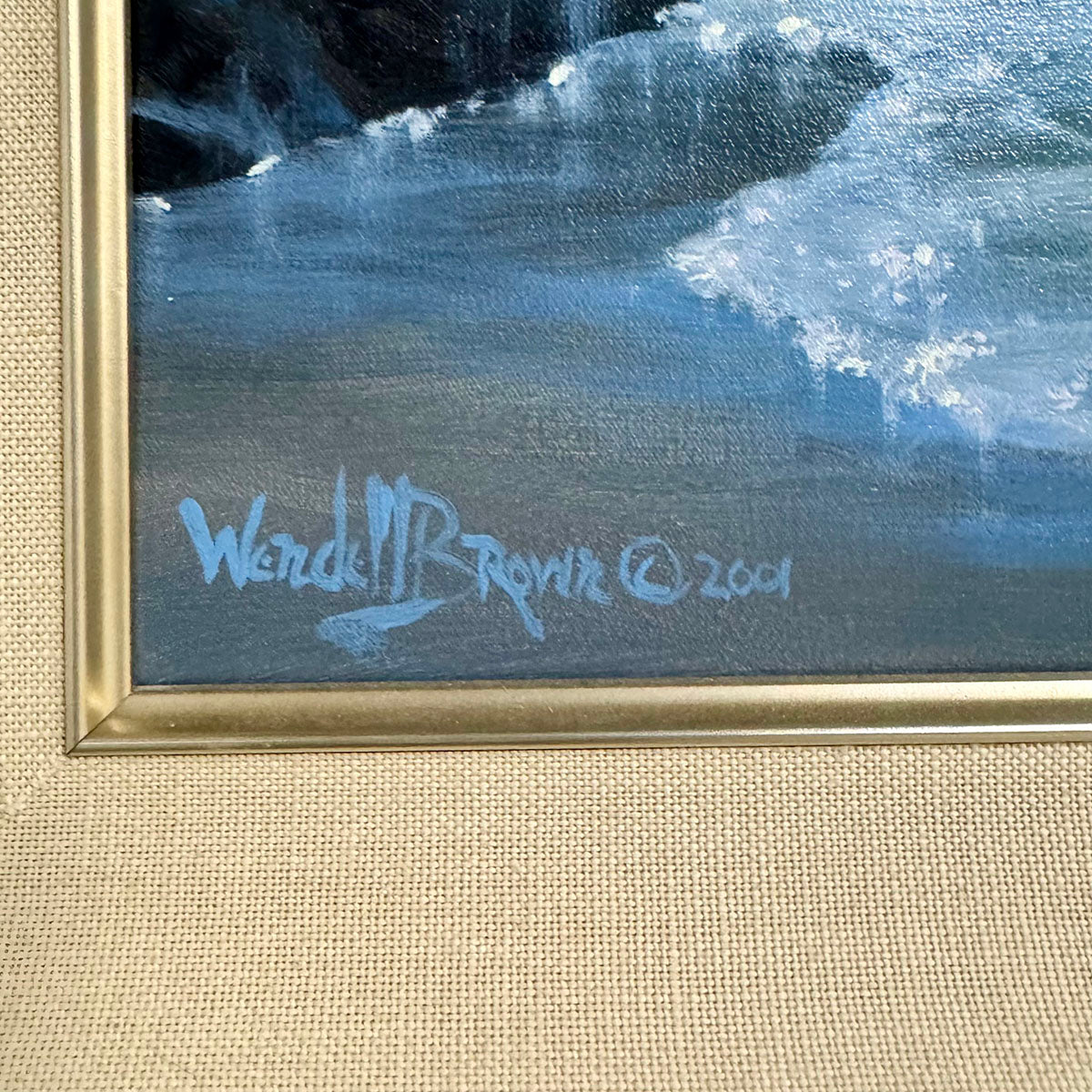 "Point Lobos Morning" Signed and Dated 2001 (COA included)