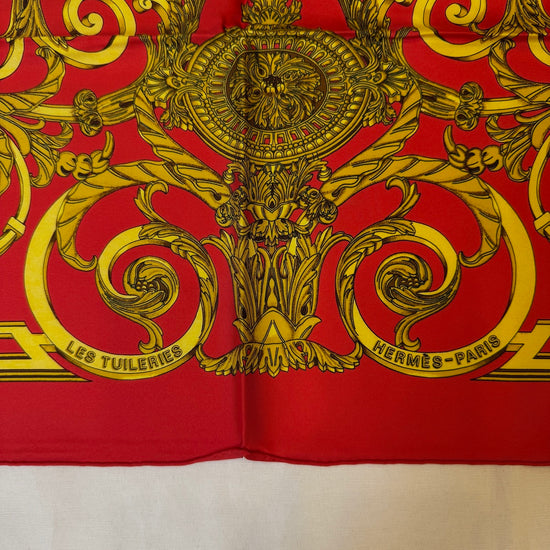 Hermes "Les Tuileries" Silk Scarf