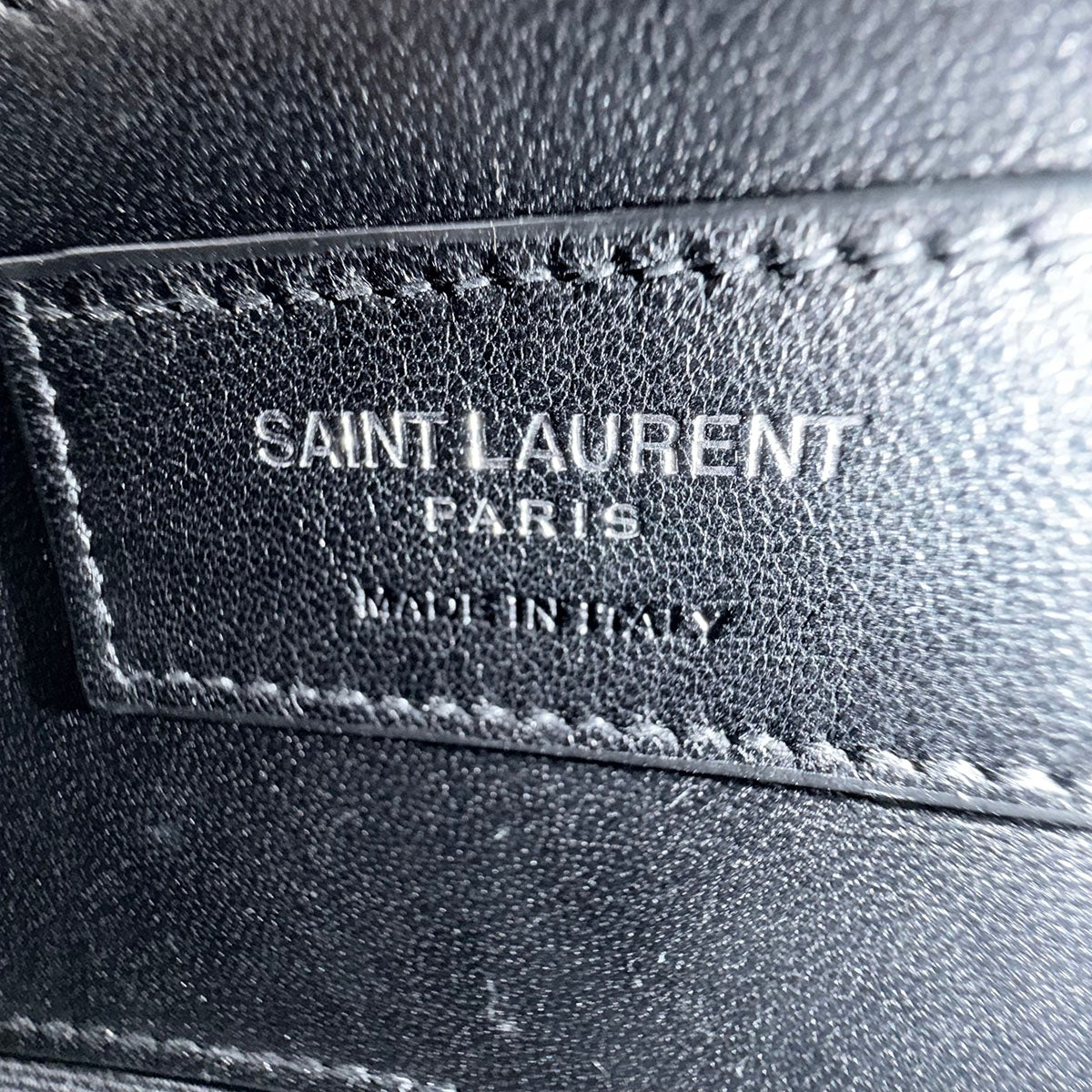 Saint Laurent Embossed Leather Crossbody