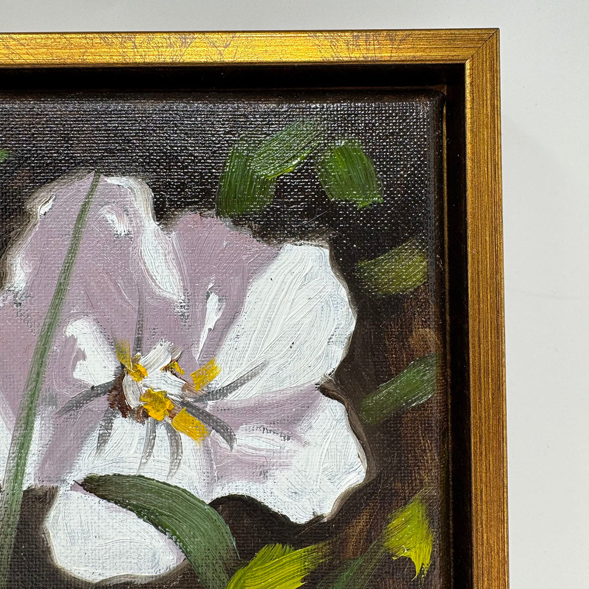 "White Rose of Sharon" Painting Signed