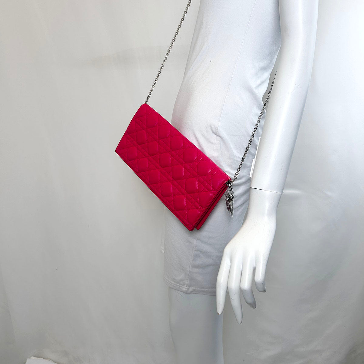 Christian Dior Lady Dior Wallet on Chain
