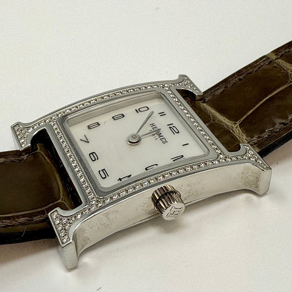 Hermes Heure H Diamond Watch
