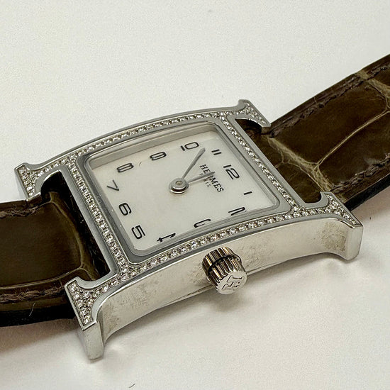 Hermes Heure H Diamond Watch